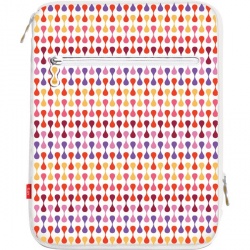 iLuv Funda Festival para iPad, Rojo/Rosa 