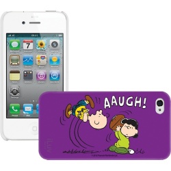 iLuv Carcasa Snoopy para iPhone 4/4s, Morado 