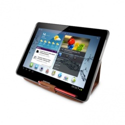 iLuv Funda de Cuero iSS2105 para Tablet Samsung Galaxy Tab ll 10.1'', Café 