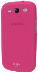 iLuv Carcasa de Gel para Samsung Galaxy S III, Rosa 