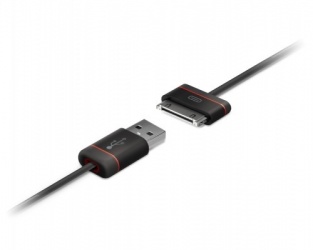 iLuv Cable USB A Macho - Apple 30-p Macho, 90cm, Negro 