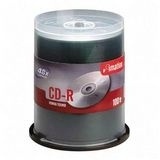 Imation Torre de Discos Virgenes para CD, CD-R, 52x, 100 Discos (17262) 