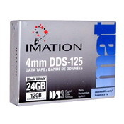 Imation Soporte de Datos DDS-125 4mm, 12/24GB, 128 Metros 