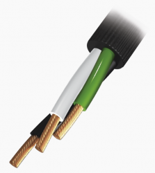 Indiana Bobina de Cable Eléctrico, 14 AWG, 100 Metros 