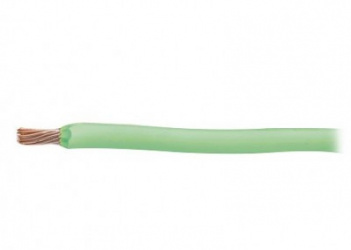 Indiana Cable 8AWG, Aislamiento de PVC, Auto Extinguible, Verde - Precio por Metro 