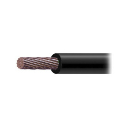 Indiana Cable de Cobre Recubierto, 3/0 AWG, 100 Metros, Negro 