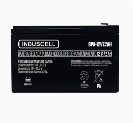 Induscell Batería de Reemplazo para No Break BPA-12V9AH, 12V, 9Ah 
