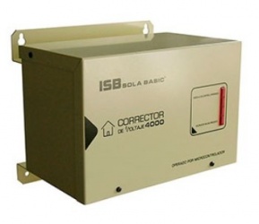 Regulador Industrias Sola Basic Corrector de Voltaje 4000VA 5-81-120-4000 