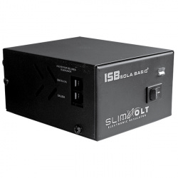 Regulador Industrias Sola Basic Slim Volt GP, 1300VA, 700W, 4 Salidas 
