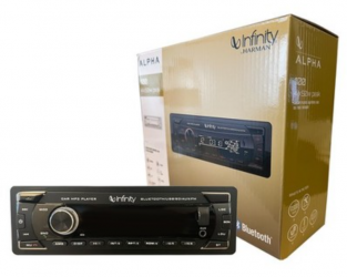Infinity Autoestéreo Alpha 100, No disponible, 50W, Bluetooth, USB, AUX 