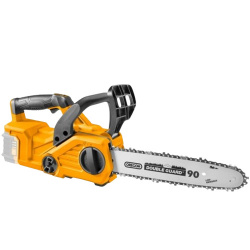 Ingco Motosierra CGSLI20128, 20V, Inalámbrico, Amarillo 