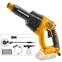 Ingco Hidrolavadora a Presión CPWLI2008, 360PSI, Amarillo 