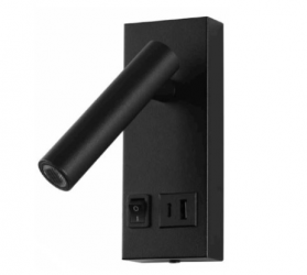 Innlite Lámpara LED para Pared ADE-038, Interior, Blanco Frío, 3W, 75 Lúmenes, para Casa 