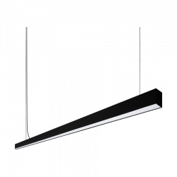 Innlite Lámpara LED Colgante ADE-610, Interiores, Luz Blanco Cálido, 40W, 3000 Lúmenes, Negro 
