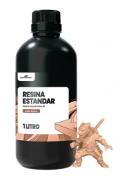 INOVAMARKET Resina para Impresora 3D INV-5411005, Rígida Estándar, 1kg, Café Claro 