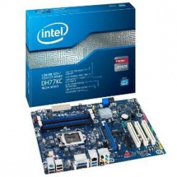 Intel T. Madre ATX DH77KC, LGA1155, 32GB DDR3, para Core i3 i5 i7, Celeron, Pentium, Xeon 