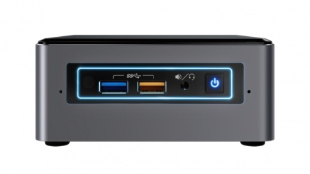 Mini PC Intel NUC NUC7i3BNHXF, Intel Core i3-7100U 2.40GHz, 4GB, 16GB Optane, 1TB, Windows 10 Home 64-bit 