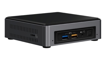 Mini PC Intel NUC NUC7i5BNKP, Intel Core i5-7260U 2.20GHz, 8GB (2x 4GB), 256GB SSD, Windows 10 Home 64-bit 