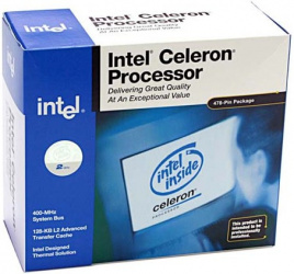 Procesador Intel Celeron Celeron, Socket 478, 2.10GHz, 1 Núcleos, 128KB Caché, Incluye Disipador  