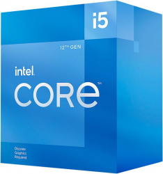 Procesador Intel Core i5-12400F, S-1700, 2.50GHz, 6-Core, 18MB Smart Cache (12va. Generación - Alder Lake) ― Empaque dañado, producto nuevo. 