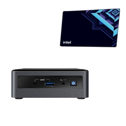 Mini PC Intel NUC 10 Performance, Intel Core i3-10110U 2.1GHz, 4GB, 1TB HDD, Windows 10 Home 64-Bit ― Incluye Mousepad Intel 