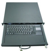 Intellinet Cajón con Teclado para Rack 19'', 1U 
