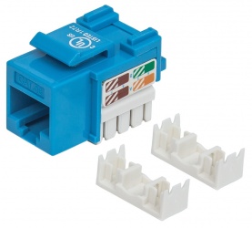 Intellinet Jack Categoría 5e, RJ-45, Azul 