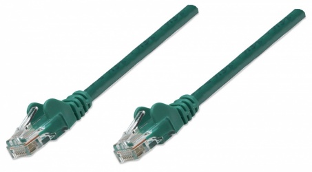 Intellinet Cable Patch Cat5e UTP RJ-45 Macho - RJ-45 Macho, 1 Metro, Verde 