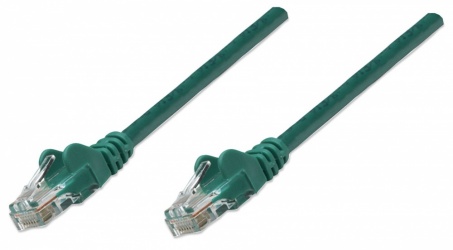 Intellinet Cable Patch Cat5e UTP RJ-45 Macho - RJ-45 Macho, 2 Metros, Verde 