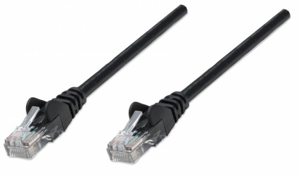Intellinet Cable Patch Cat5e UTP 100% Cobre, RJ-45 Macho - RJ-45 Macho, 1 Metro, Negro 