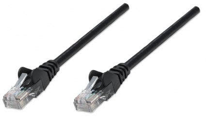 Intellinet Cable Patch Cat5e UTP 100% Cobre, RJ-45 Macho - RJ-45 Macho, 2 Metros, Negro 