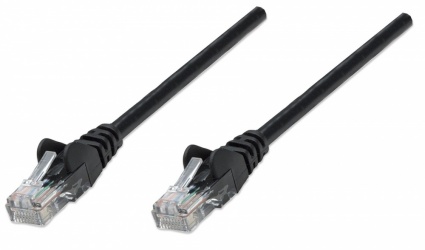 Intellinet Cable Patch Cat5e UTP RJ-45 Macho - RJ-45 Macho, 2 Metros, Negro  