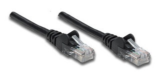 Intellinet Cable Patch Cat5e UTP RJ-45 Macho - RJ-45 Macho, 7.5 Metros, Negro  