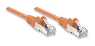 Intellinet Cable Patch Cat5e UTP sin Enganches RJ-45 Macho - RJ-45 Macho, 5 Metros, Naranja 
