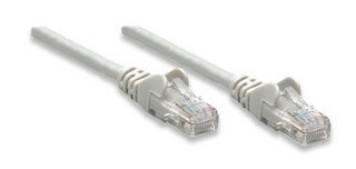 Intellinet Cable Patch Cat5e UTP CCA, RJ-45 Macho - RJ-45 Macho, 1 Metro, Gris 