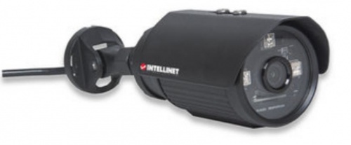 Intellinet Cámara de Seguridad IP Bullet IR para Exteriores IBC-637IR, Alámbrico, 1280 x 800 Pixeles, Día/Noche 