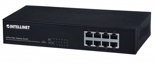 Switch Intellinet Ethernet 560764, 10/100Mbps, 8 Puertos, 4096 Entradas 