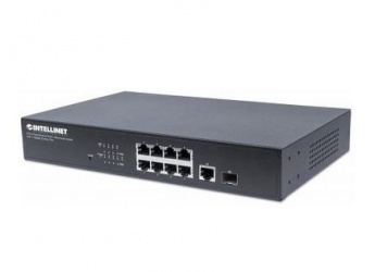 Switch Intellinet Fast Ethernet 561358, 8 Puertos 10/100Mbps, 3.6 Gbits, 4096 Entradas - Administrable 