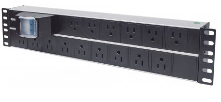 Intellinet PDU para Rack 2U, 125V, 15A, 15 Contactos 