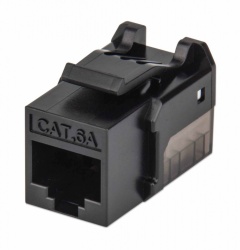 Intellinet Jack de Red Cat6a, UTP, RJ-45, Negro 