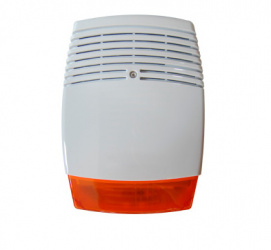 Interlogix Sirena AS610, Alámbrico, 85dB, Rojo/Blanco 