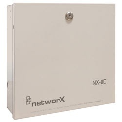 Interlogix Panel de Control NX-8E, 8 Zonas, Expandible a 192 Zonas 