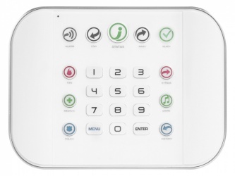 Interlogix Panel Inteligente UltraSync ZW-6400, Z-Wave, 64 Zonas, Wi-Fi, RF Inalámbrico, Blanco 