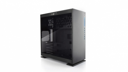 Gabinete In Win 303 con Ventana, Midi-Tower, ATX/Micro-ATX/Mini-ATX, USB 2.0/3.0, sin Fuente/Ventiladores Instalados, Negro 