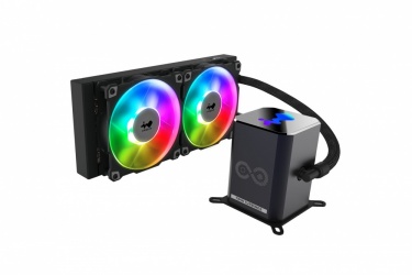 InWin SR24 Pro Enfriamiento Líquido para CPU, 2x 120mm, hasta 2500RPM, Negro  