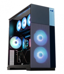 Gabinete InWin F5, Full Tower, ATX/EATX/Micro-ATX/Mini-ITX, USB 2.0/3.0, sin Fuente, 4 Ventiladores Instalados, Negro 
