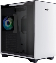 Gabinete InWin A5, Midi-Tower, ATX/EATX/Micro-ATX/Mini-ITX, USB 3.0, sin Fuente, 1 Ventilador Instalado, Blanco  