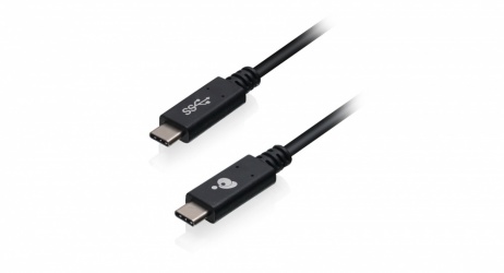 Iogear Cable USB-C Macho - USB-C Macho, 2 Metros, Negro 