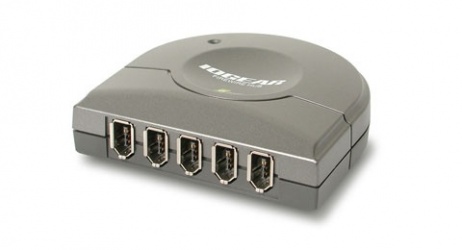 Iogear FireWire Hub USB de 6 Puertos, 400 Mbit/s 