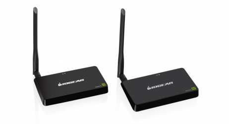 Iogear Kit Extensor HDMI, Inalámbrico, hasta 45 Metros, Negro 